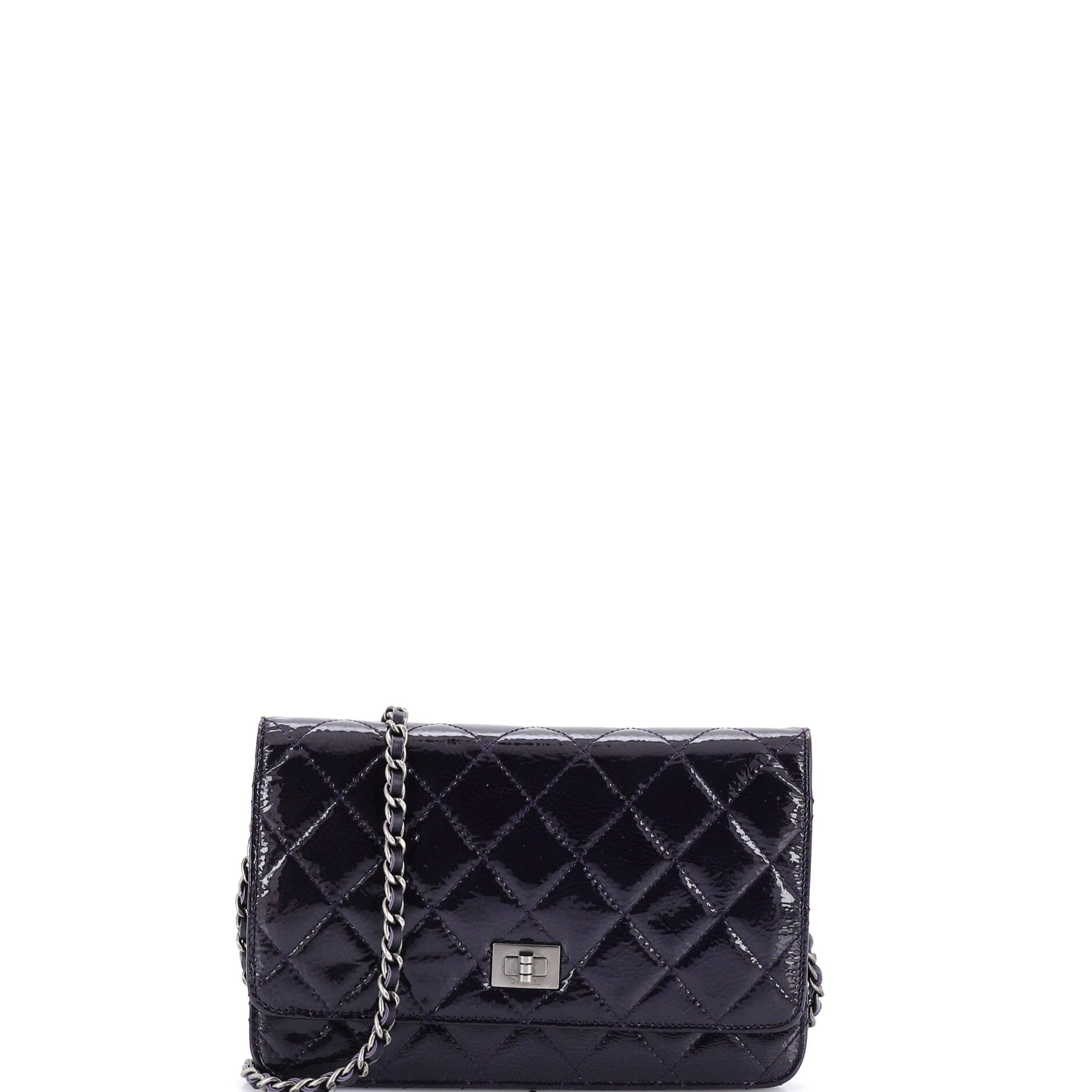 Reissue 2.55 Wallet on Chain Quilted Patent