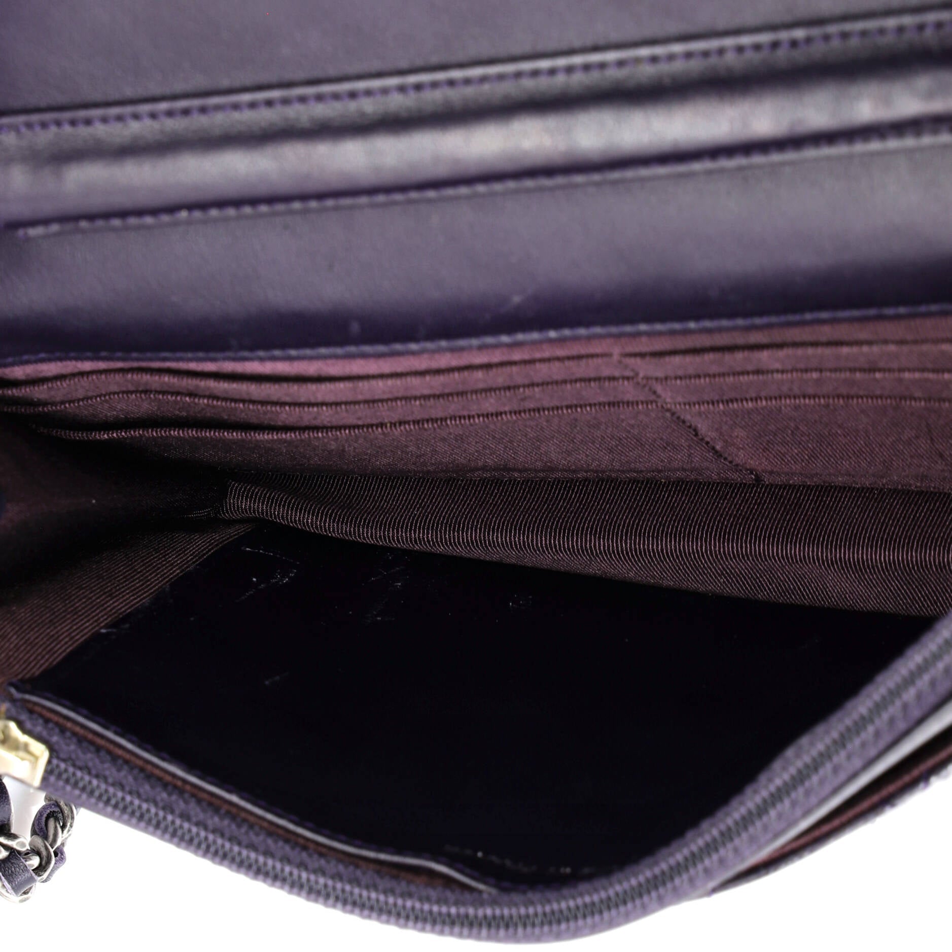Reissue 2.55 Wallet on Chain Quilted Patent