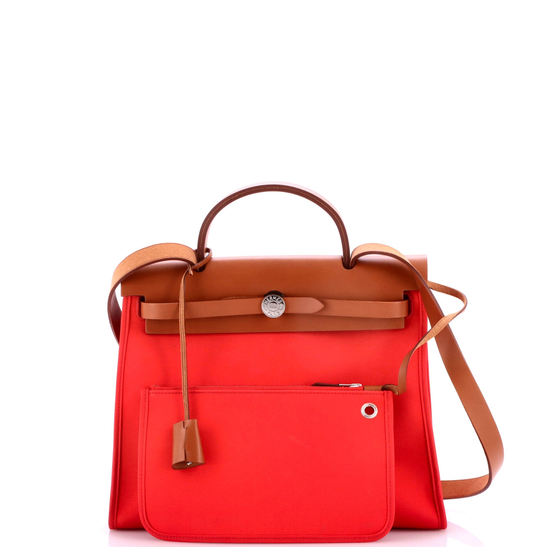 Herbag Zip Leather and Toile 31