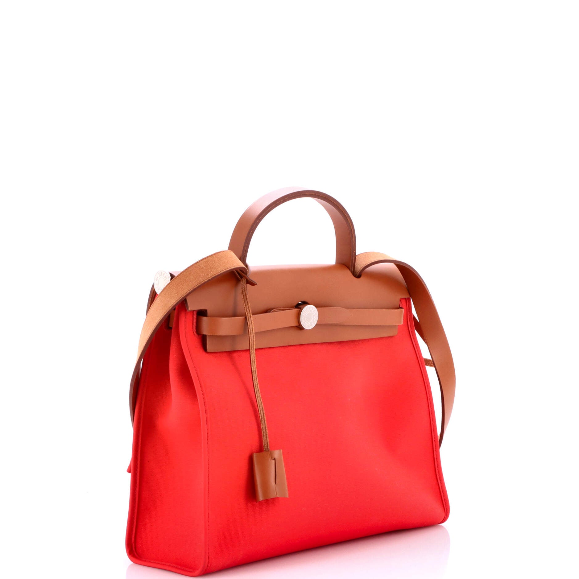 Herbag Zip Leather and Toile 31