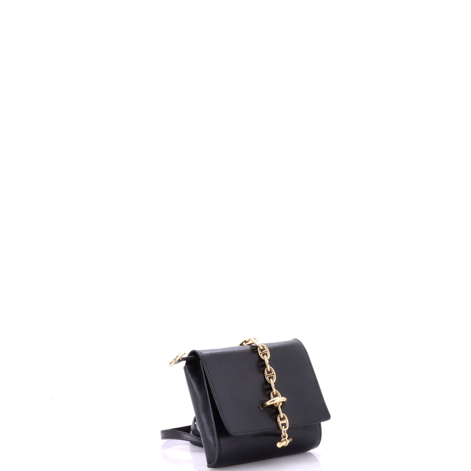 Chaine d'Ancre Compact Wallet on Strap Chevre Mysore
