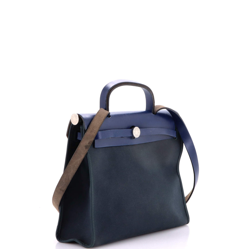 Herbag Zip Leather and Toile 31