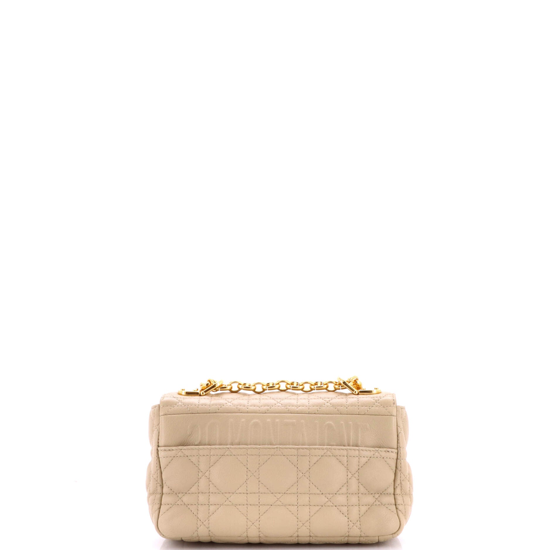 Caro Bag Cannage Quilt Calfskin Small