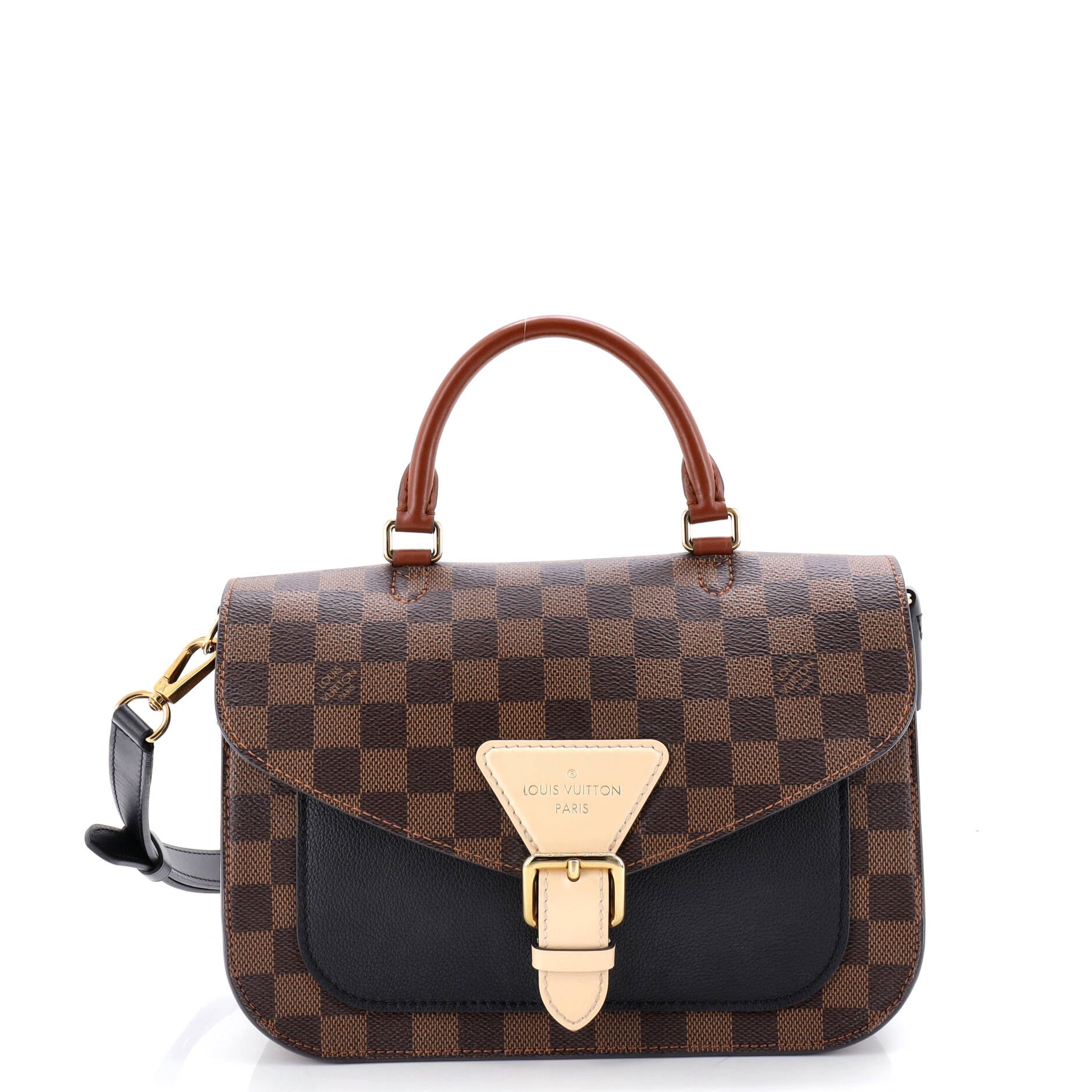 Beaumarchais Handbag Damier with Leather