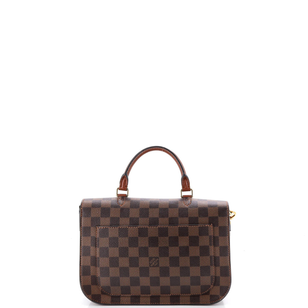 Beaumarchais Handbag Damier with Leather
