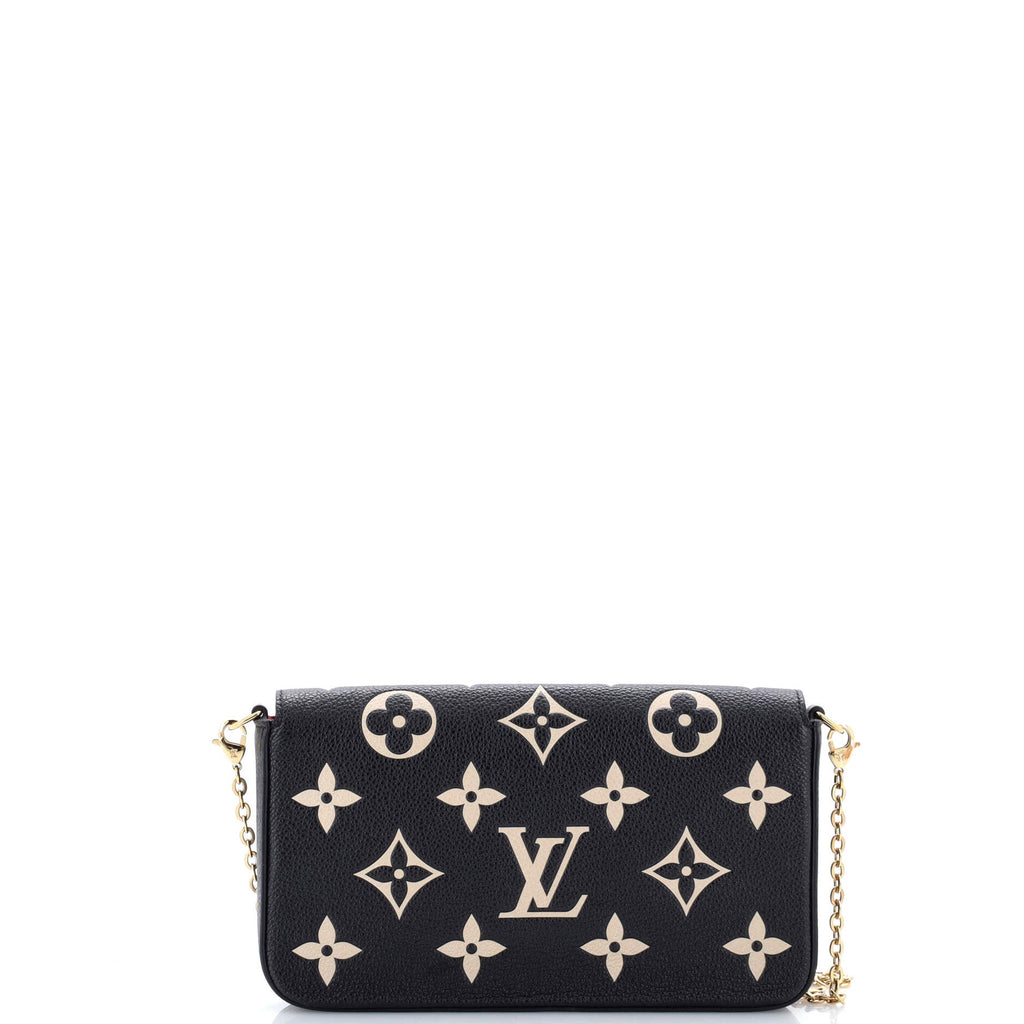 Felicie Pochette Bicolor Monogram Empreinte Giant