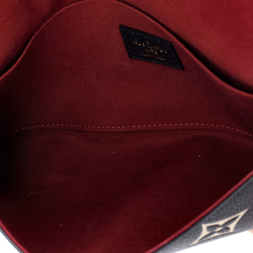 Felicie Pochette Bicolor Monogram Empreinte Giant