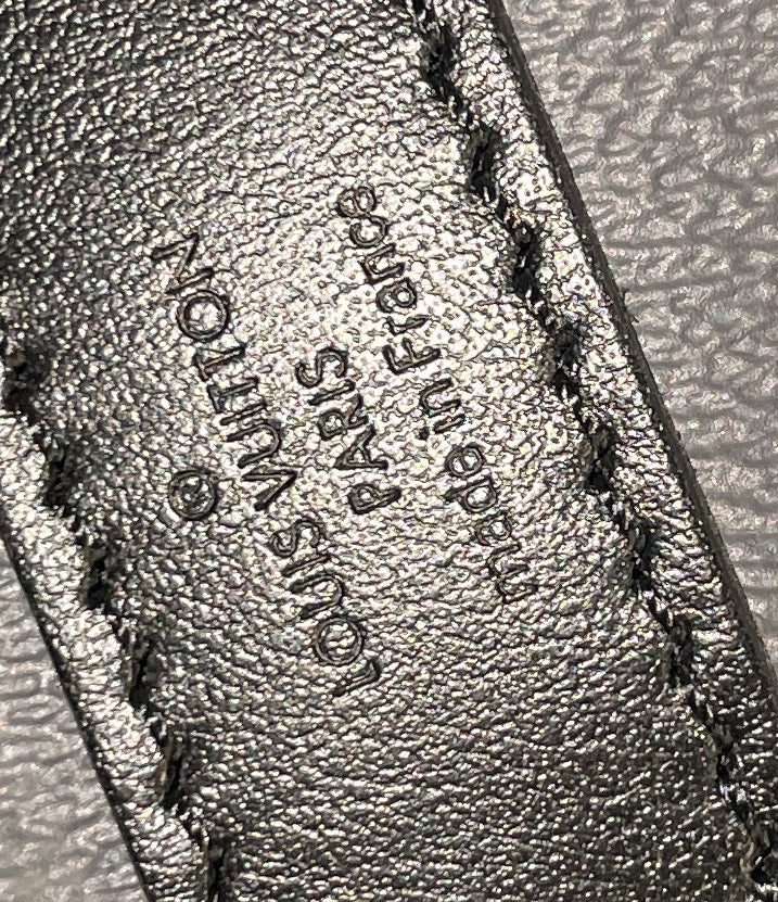 Keepall Bandouliere Bag Macassar Monogram Canvas with Leather 25