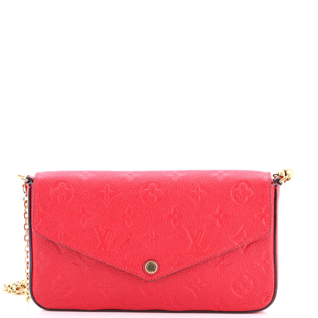 Felicie Pochette Monogram Empreinte Leather