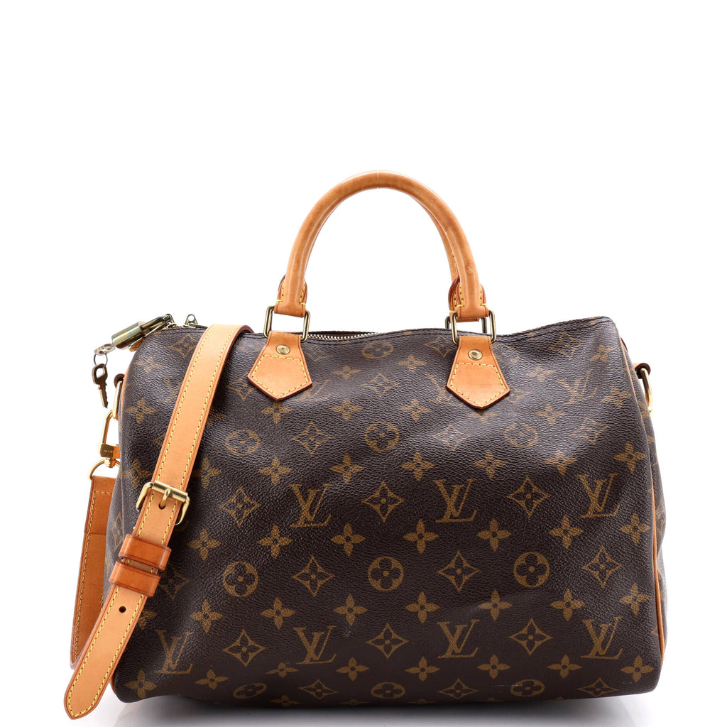 Speedy Bandouliere Bag Monogram Canvas 30