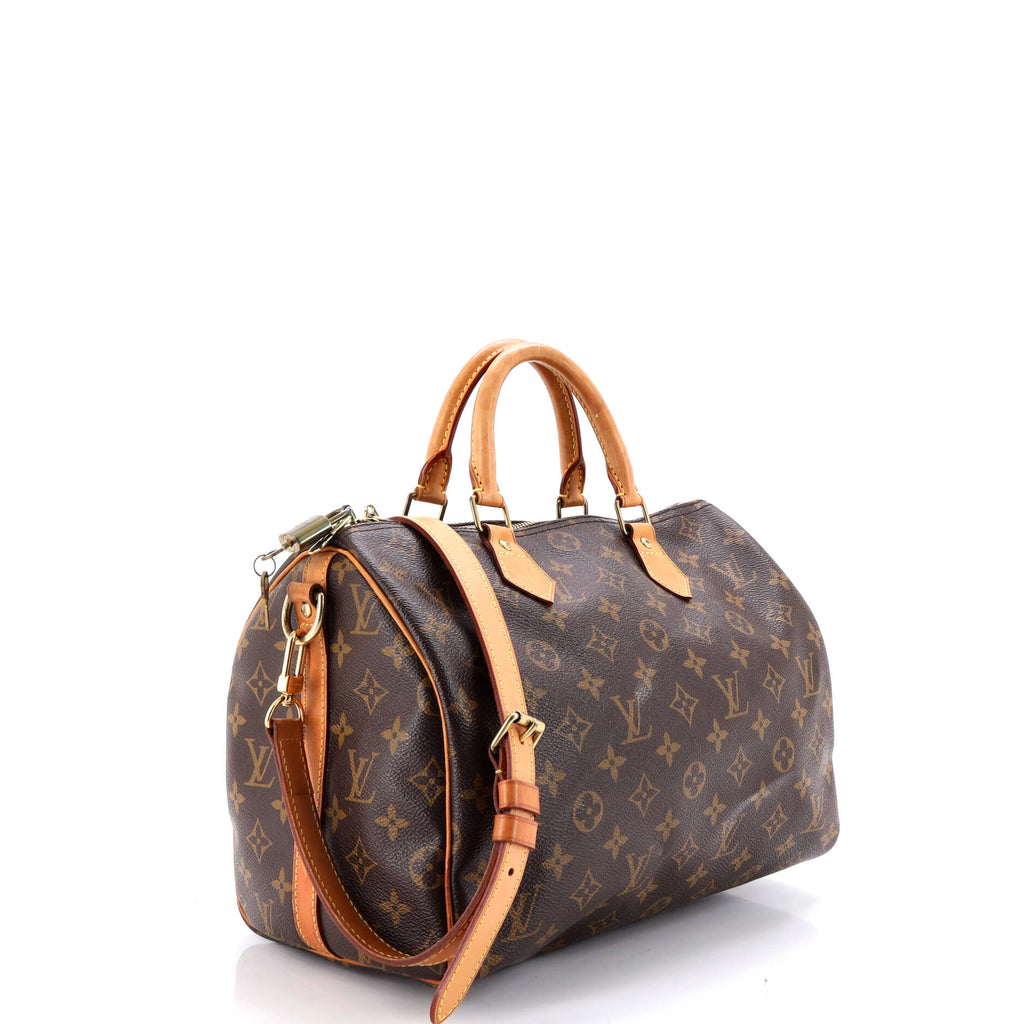 Speedy Bandouliere Bag Monogram Canvas 30