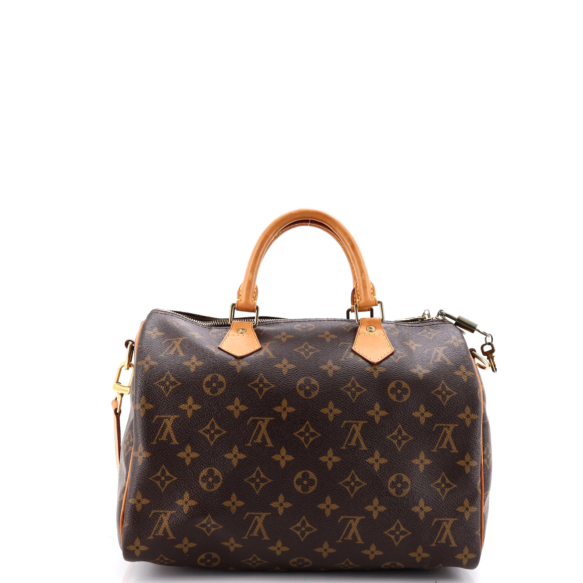 Speedy Bandouliere Bag Monogram Canvas 30