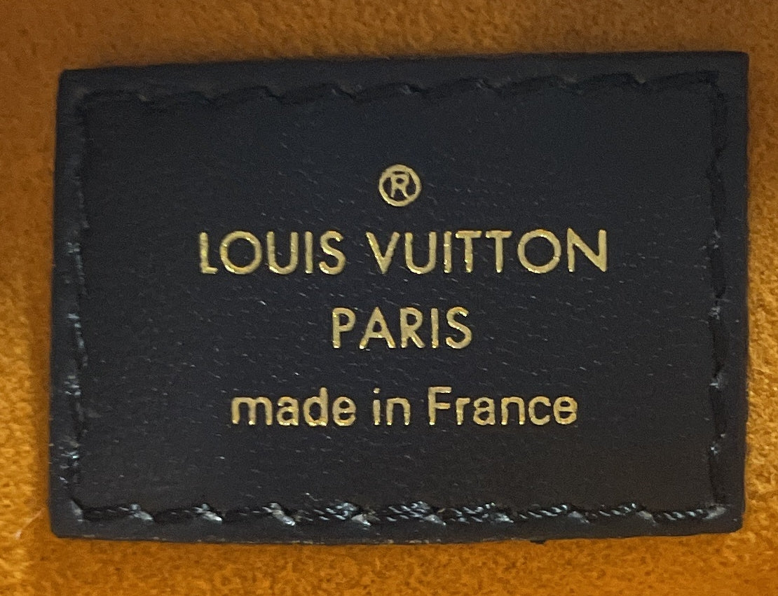 Coussin Bag Monogram Embossed Lambskin MM
