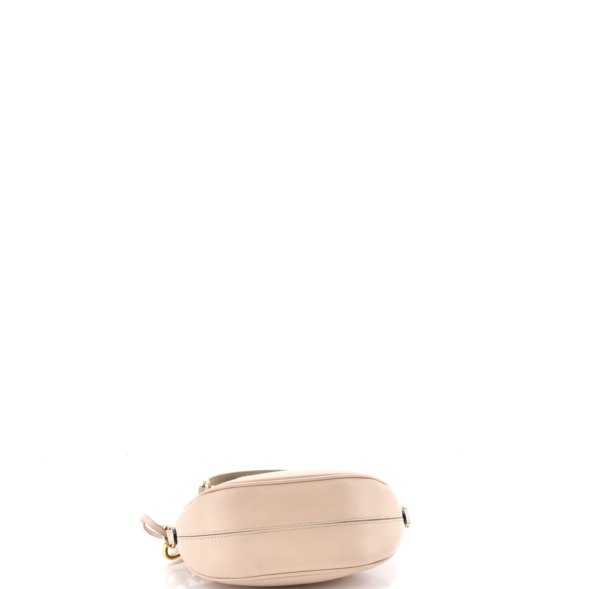Triangle Logo Zip-Top Crossbody Bag Leather Mini