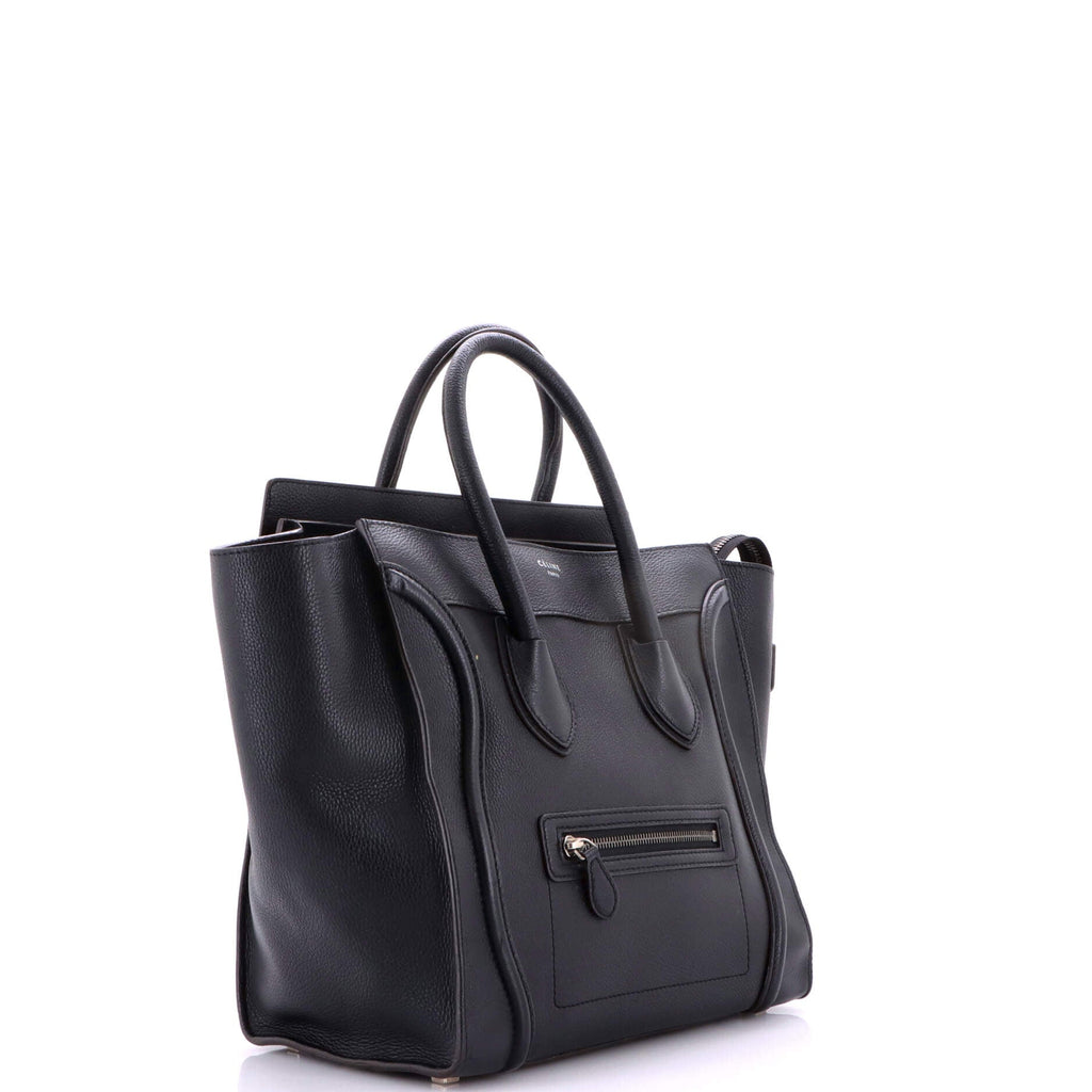Luggage Bag Grainy Leather Mini