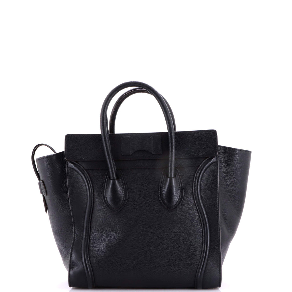 Luggage Bag Grainy Leather Mini
