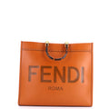 Sunshine Shopper Tote Leather Large