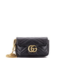GG Marmont Flap Bag Matelasse Leather Super Mini