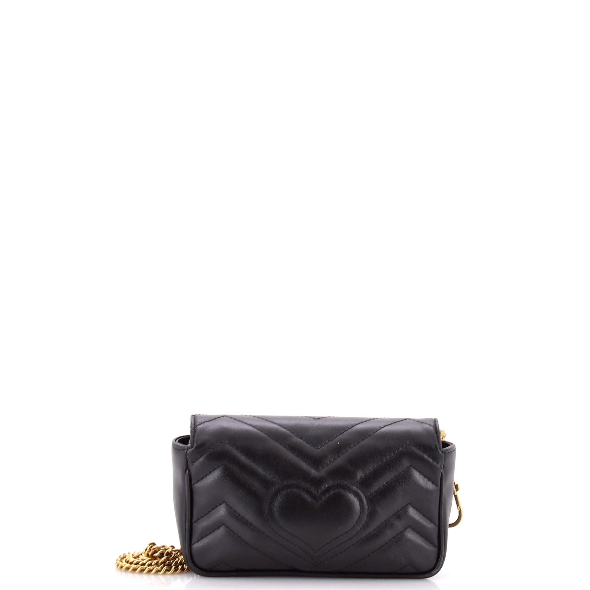 GG Marmont Flap Bag Matelasse Leather Super Mini