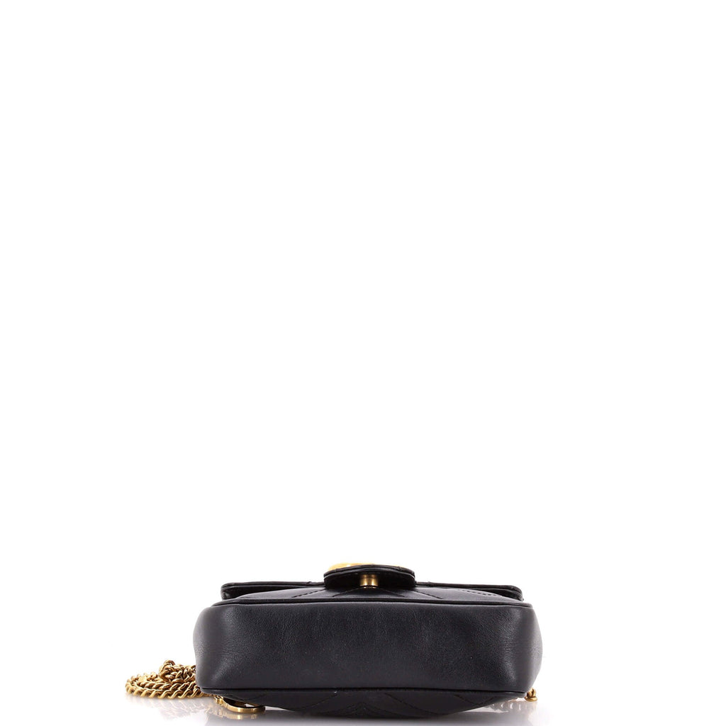 GG Marmont Flap Bag Matelasse Leather Super Mini