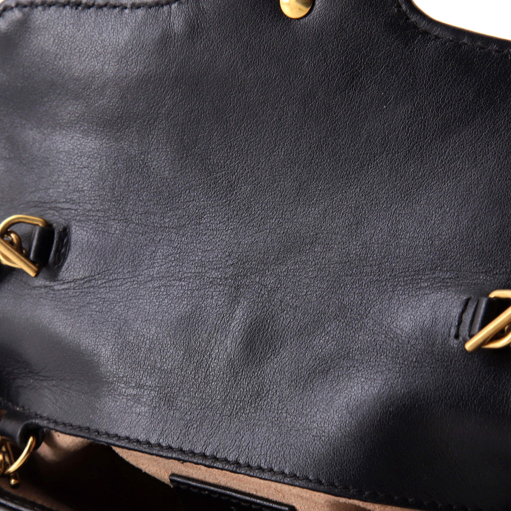 GG Marmont Flap Bag Matelasse Leather Super Mini