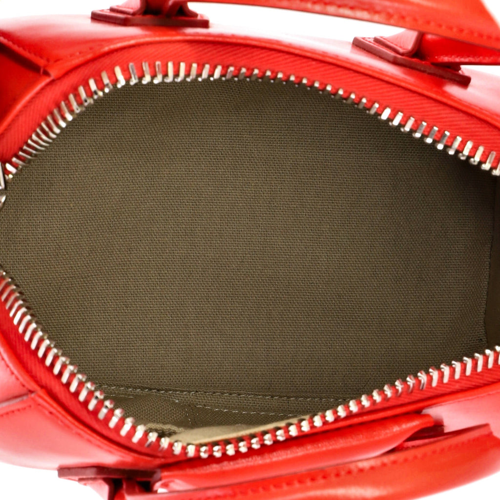 Antigona Bag Glazed Leather Mini