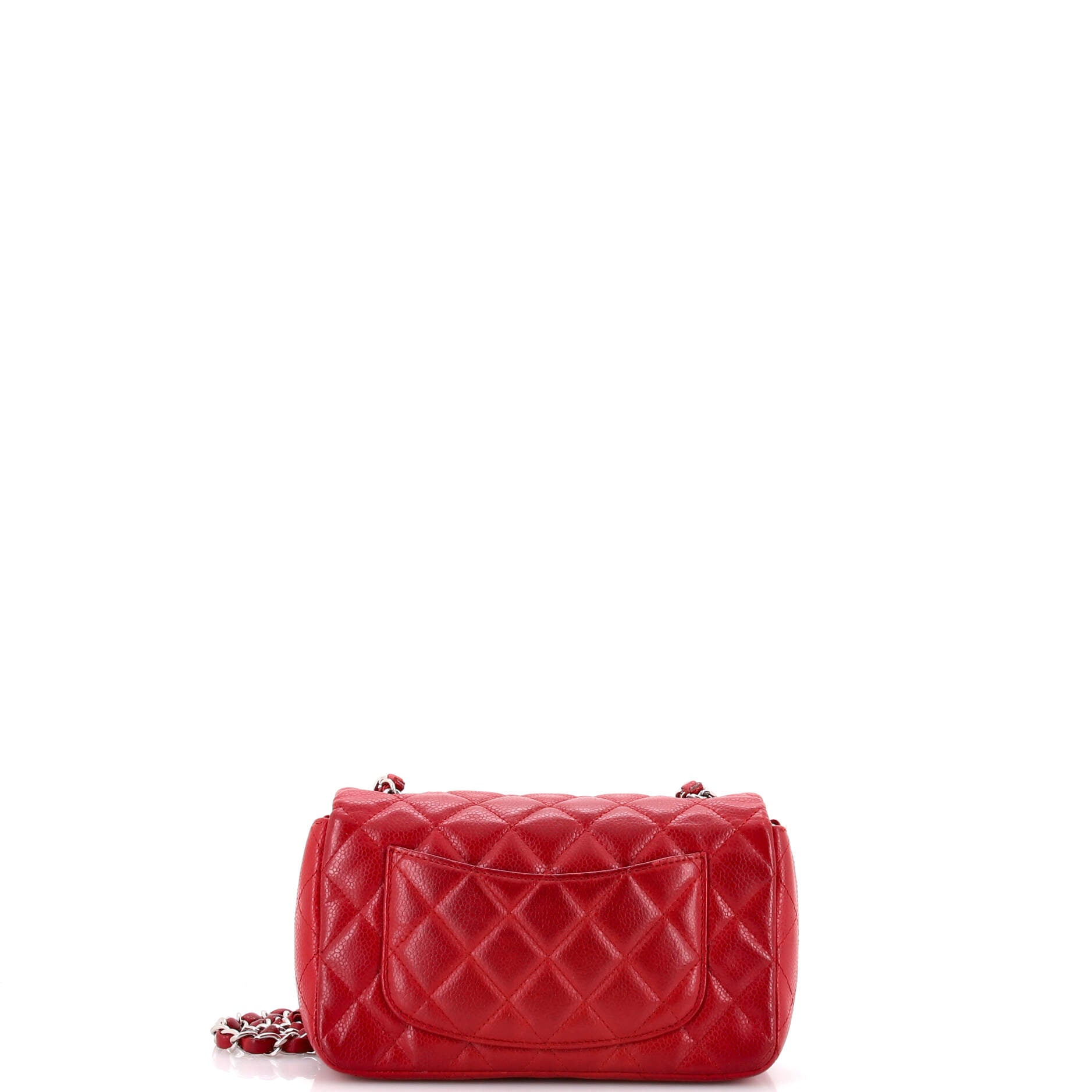 Classic Single Flap Bag Quilted Caviar Mini