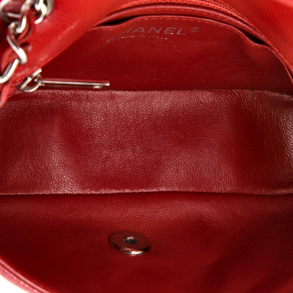 Classic Single Flap Bag Quilted Caviar Mini