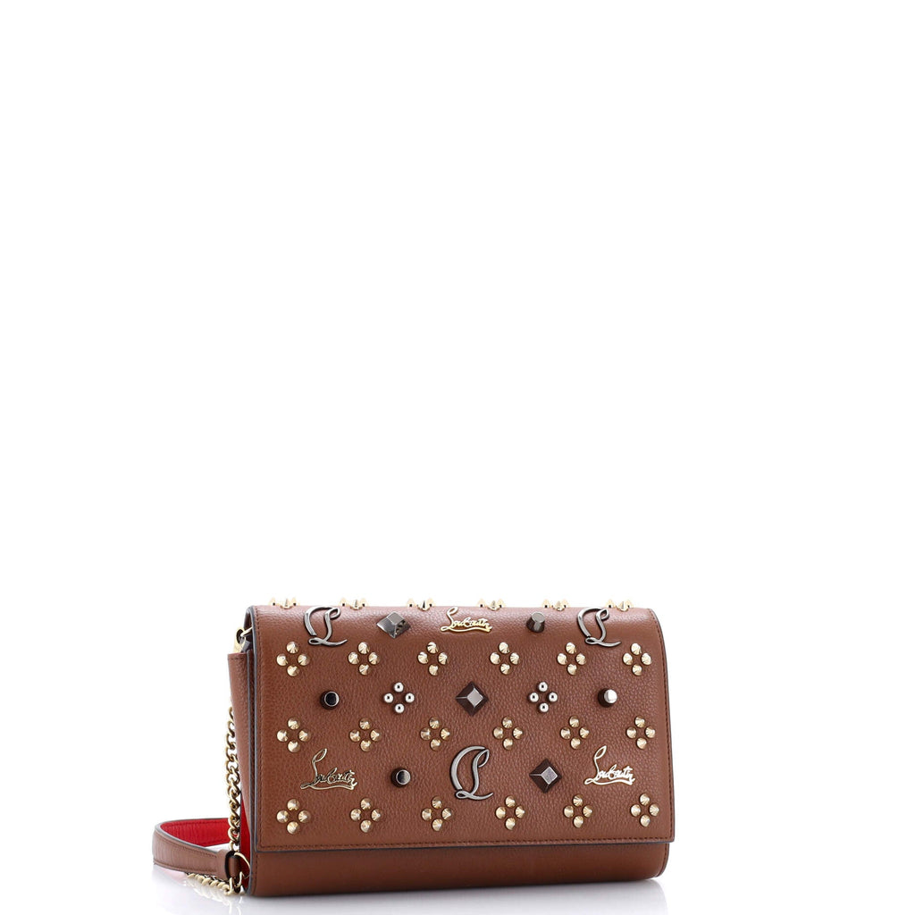 Paloma Clutch Embellished Leather Small