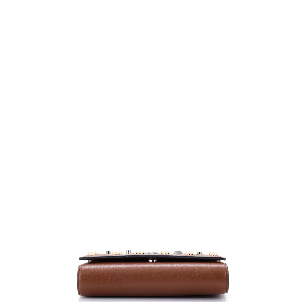 Paloma Clutch Embellished Leather Small
