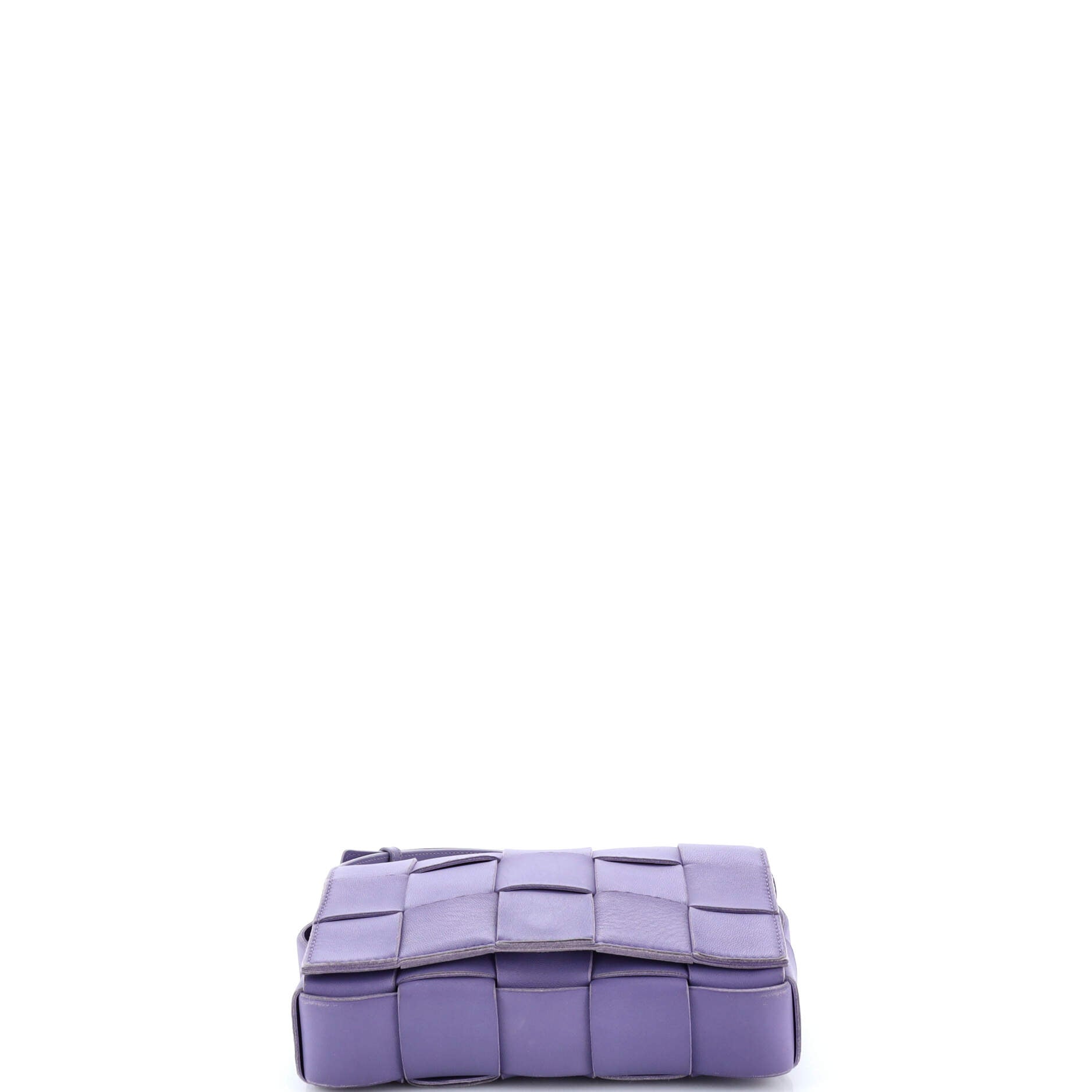 Cassette Crossbody Bag Maxi Intrecciato Leather Small