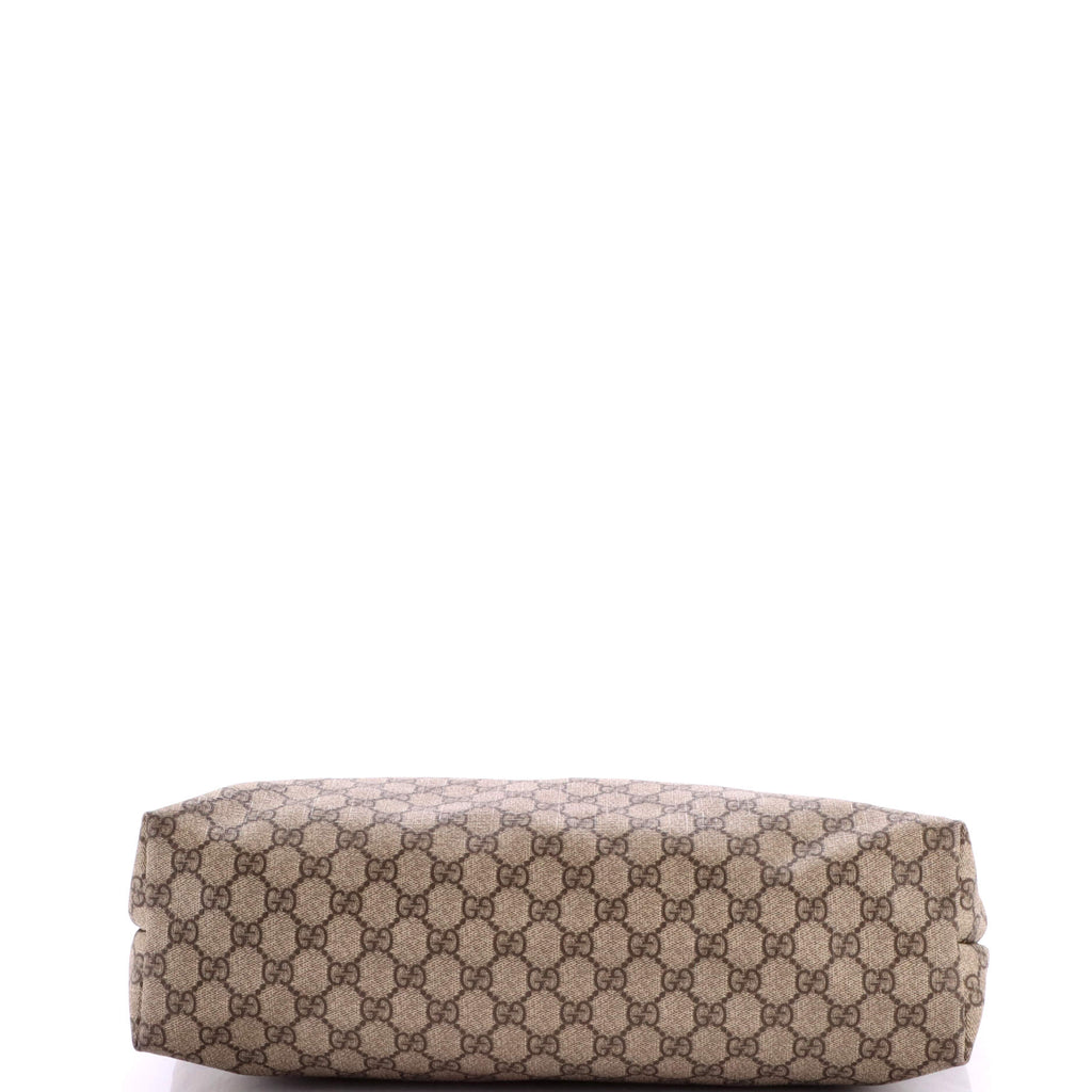 Plus Tote GG Coated Canvas with Leather Medium