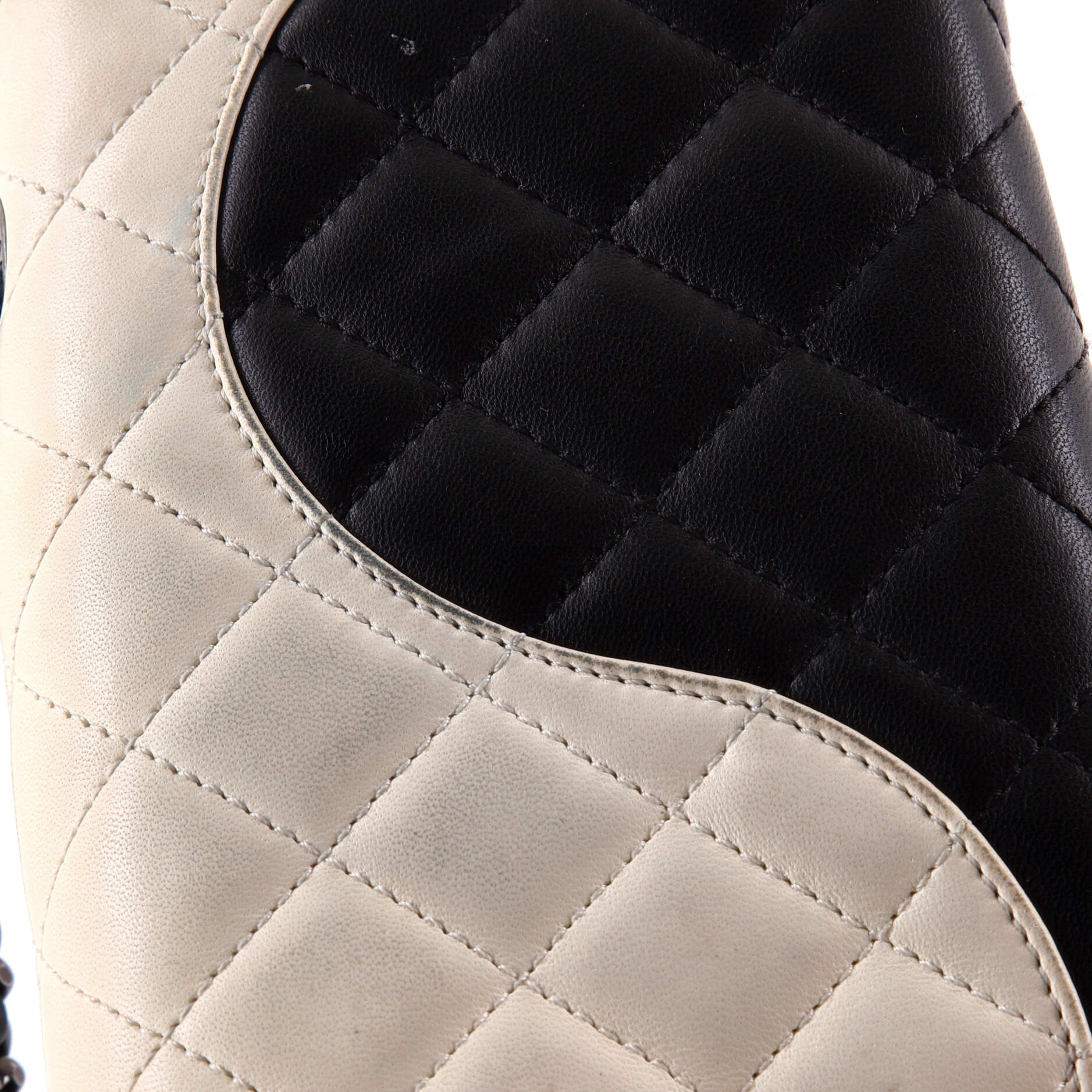 Yin Yang Double CC Flap Bag Quilted Lambskin Small