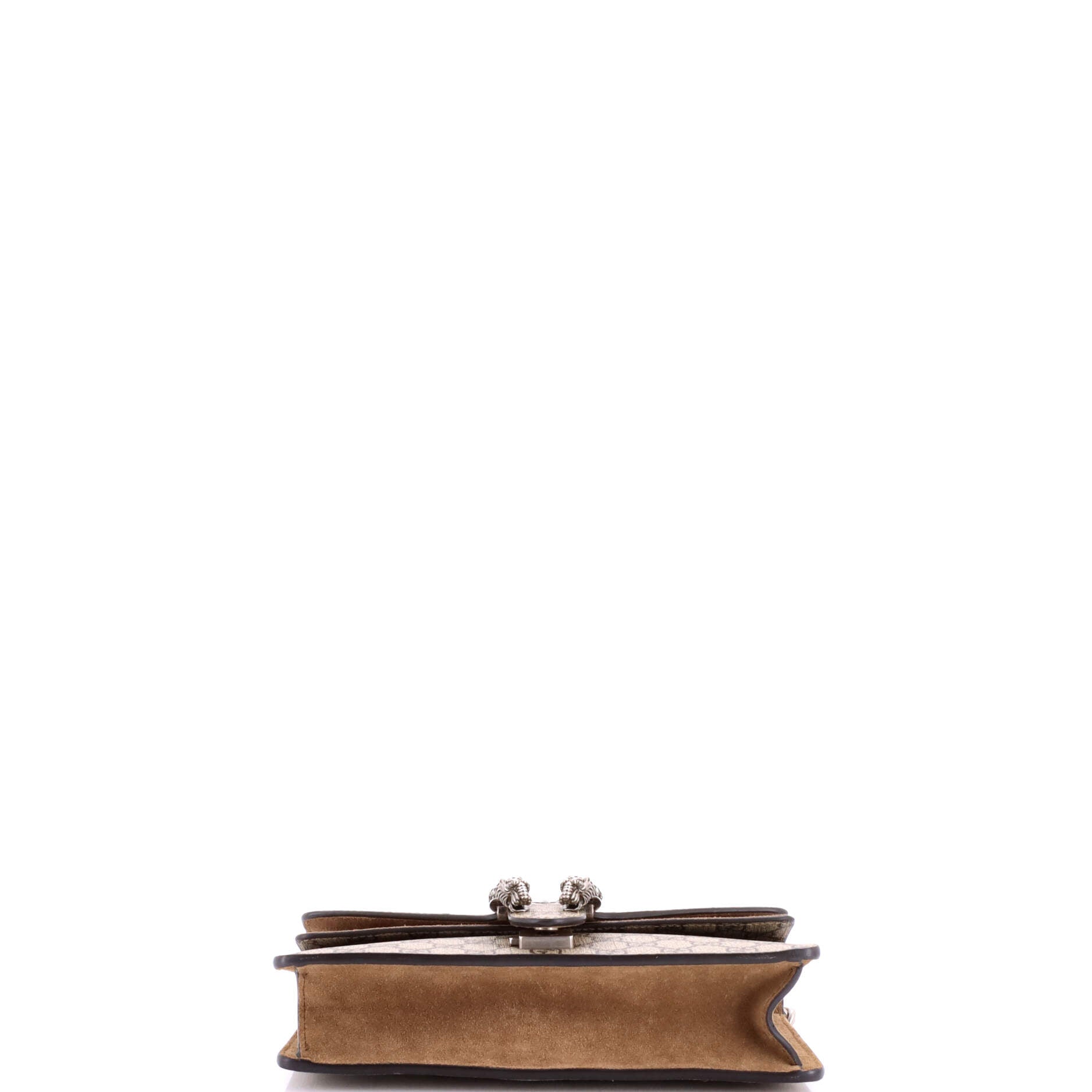 Dionysus Bag GG Coated Canvas with Crystal Embellished Metal Small