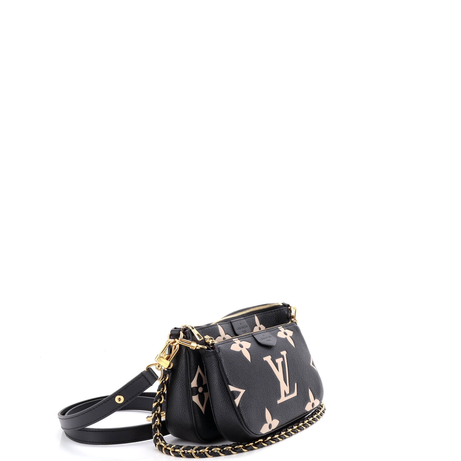 Multi Pochette Accessoires Bicolor Monogram Empreinte Giant