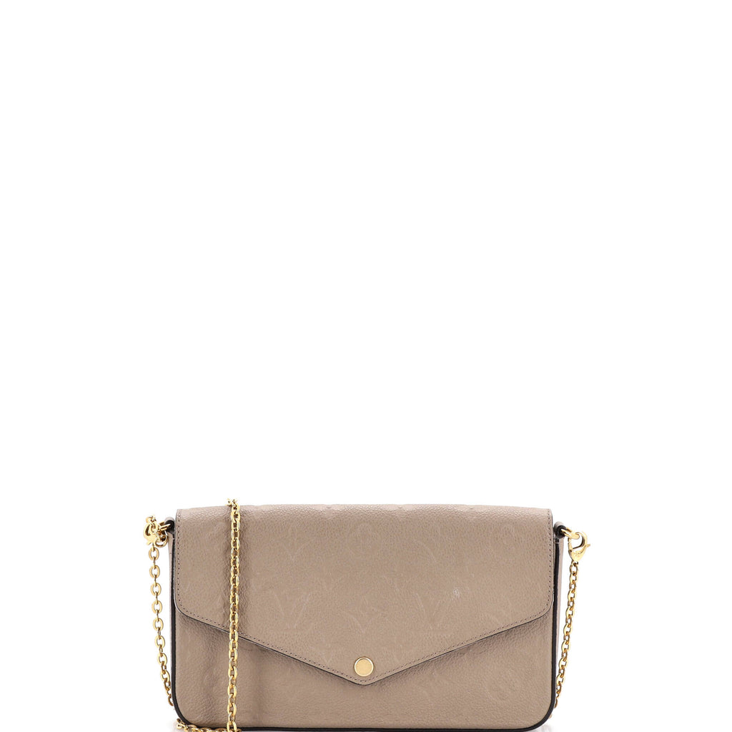 Felicie Pochette Monogram Empreinte Leather