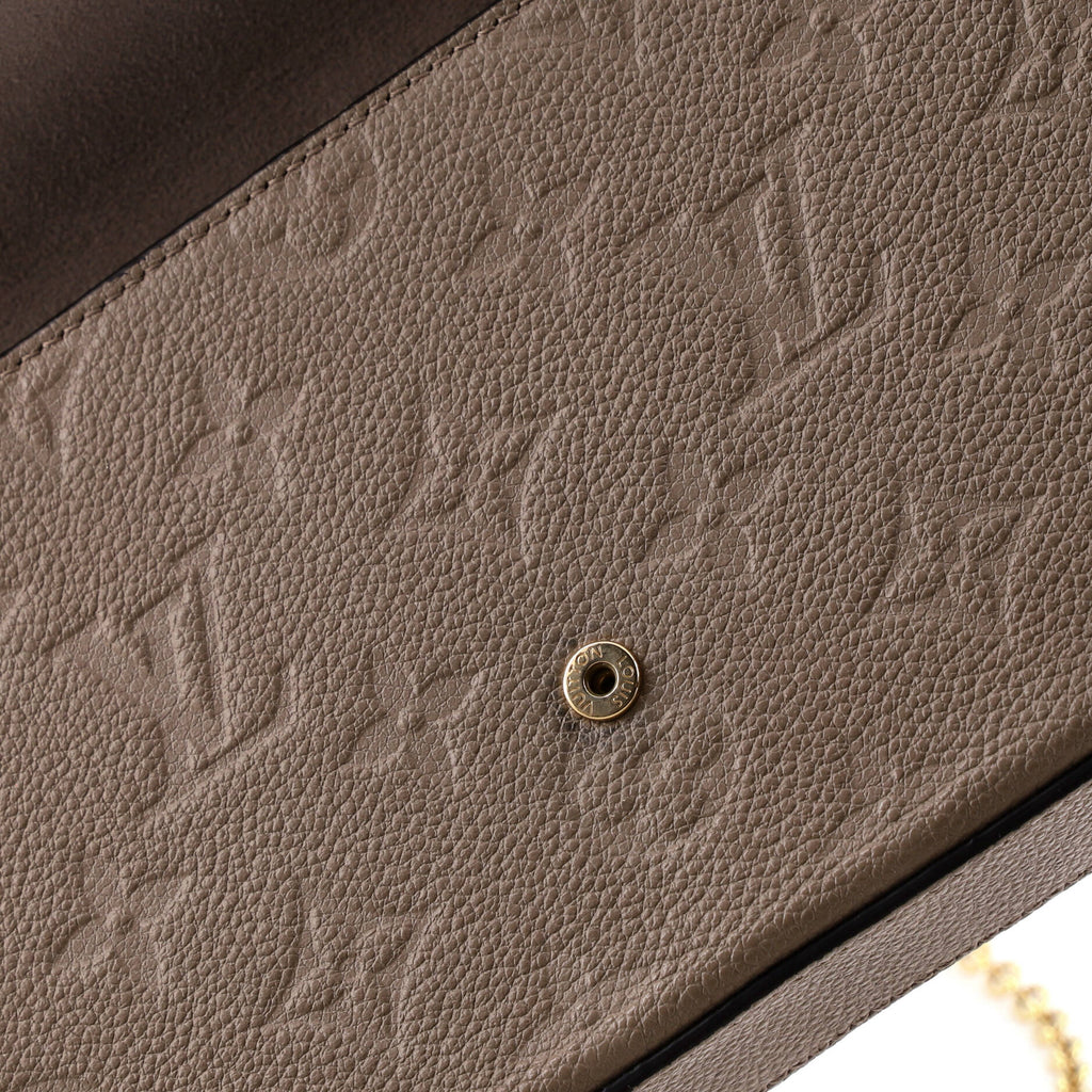 Felicie Pochette Monogram Empreinte Leather