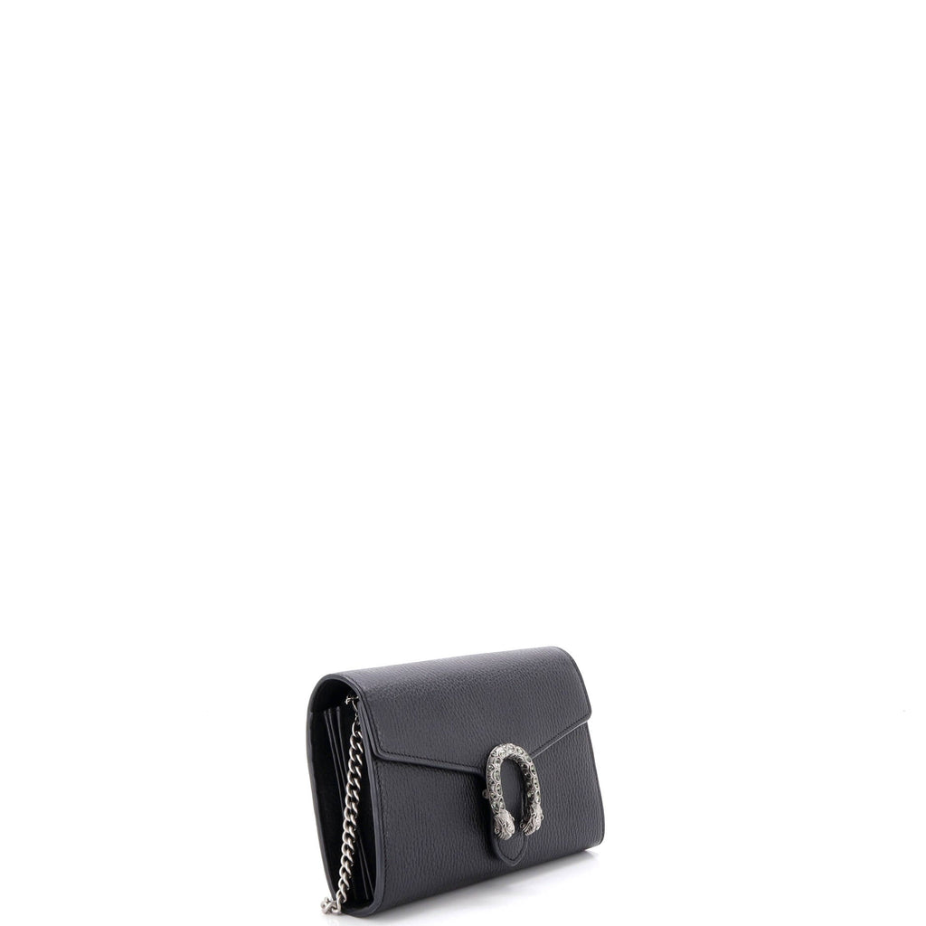Dionysus Chain Wallet Leather with Embellished Detail Small