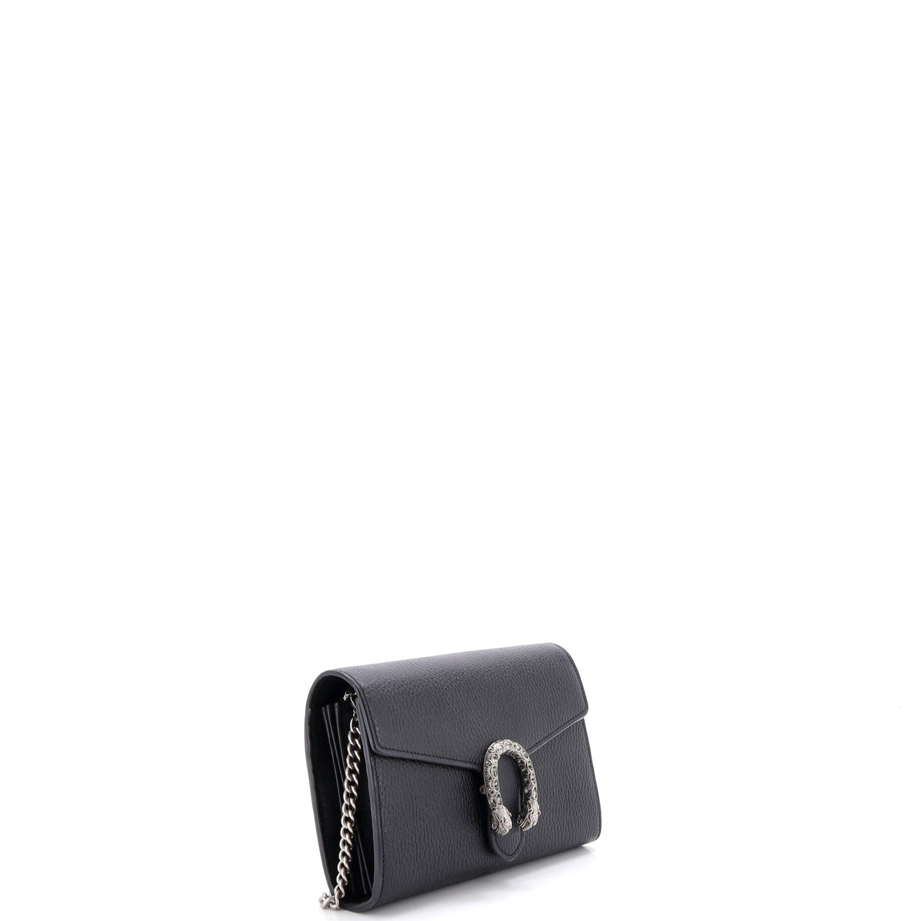 Dionysus Chain Wallet Leather with Embellished Detail Small