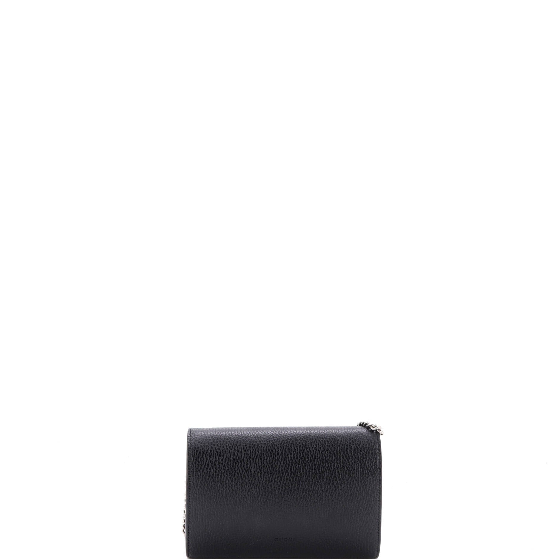 Dionysus Chain Wallet Leather with Embellished Detail Small