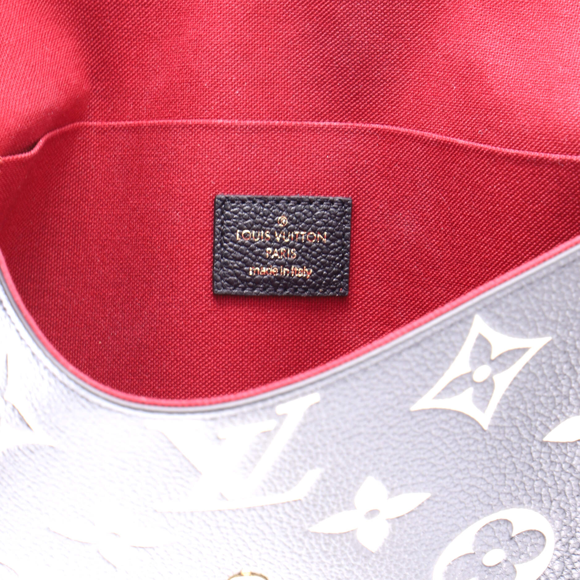 Felicie Pochette Bicolor Monogram Empreinte Giant
