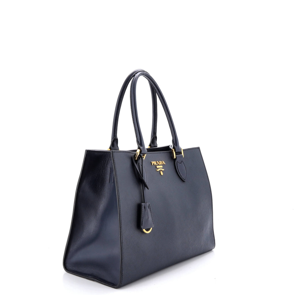 Convertible Open Tote Saffiano Leather Medium