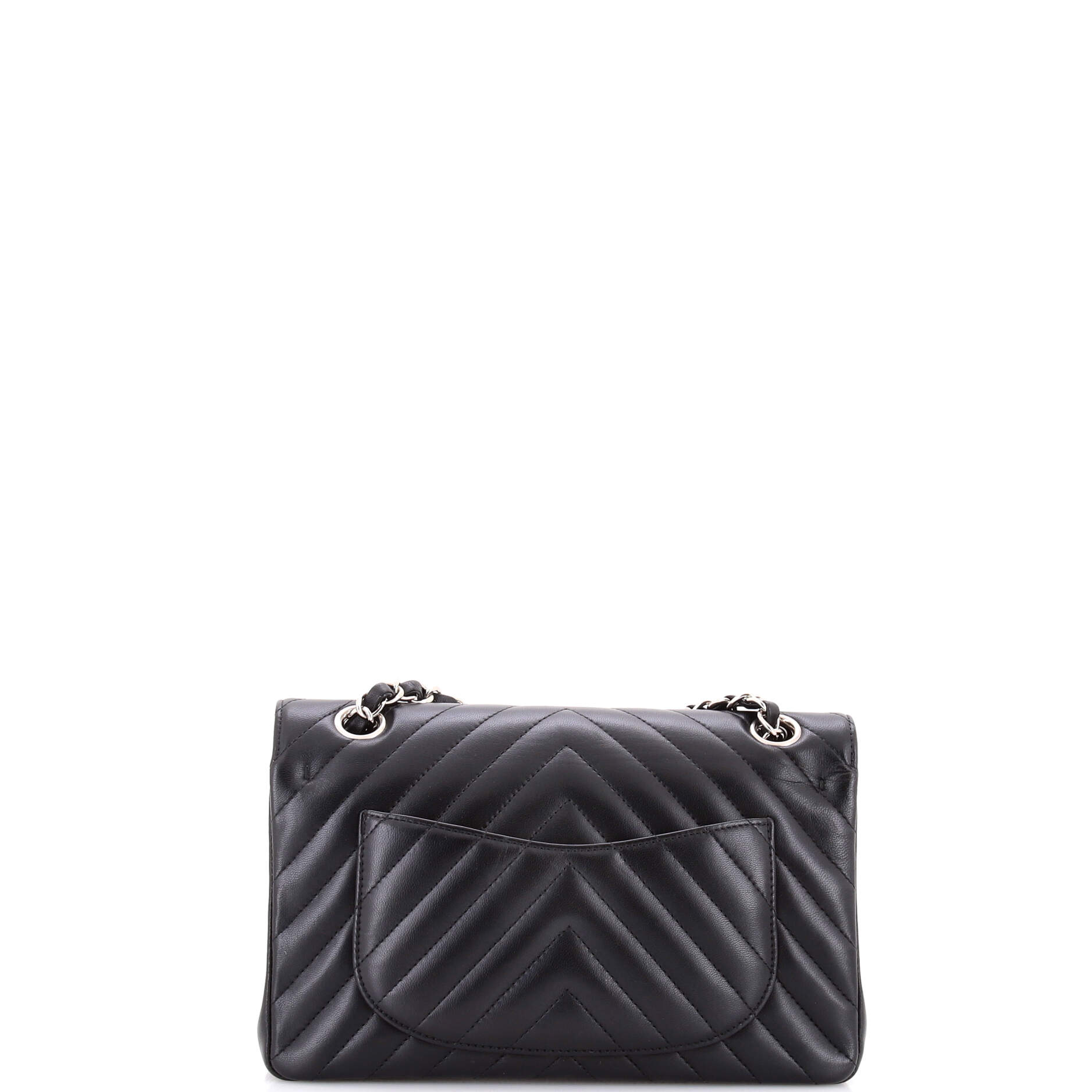 Classic Double Flap Bag Chevron Lambskin Medium
