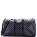 Keepall Bandouliere Bag Damier Graphite 55