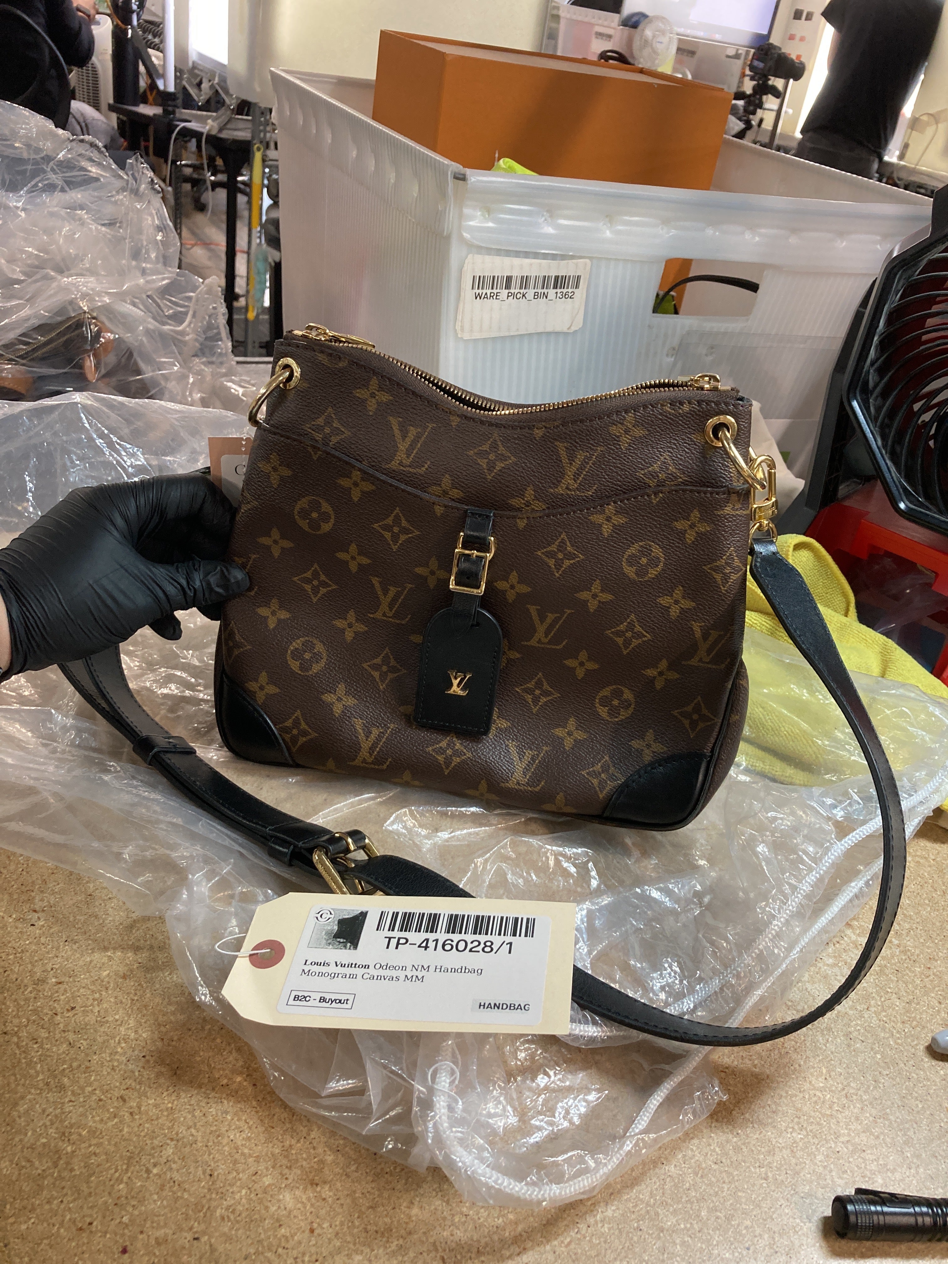 Odeon NM Handbag Monogram Canvas PM
