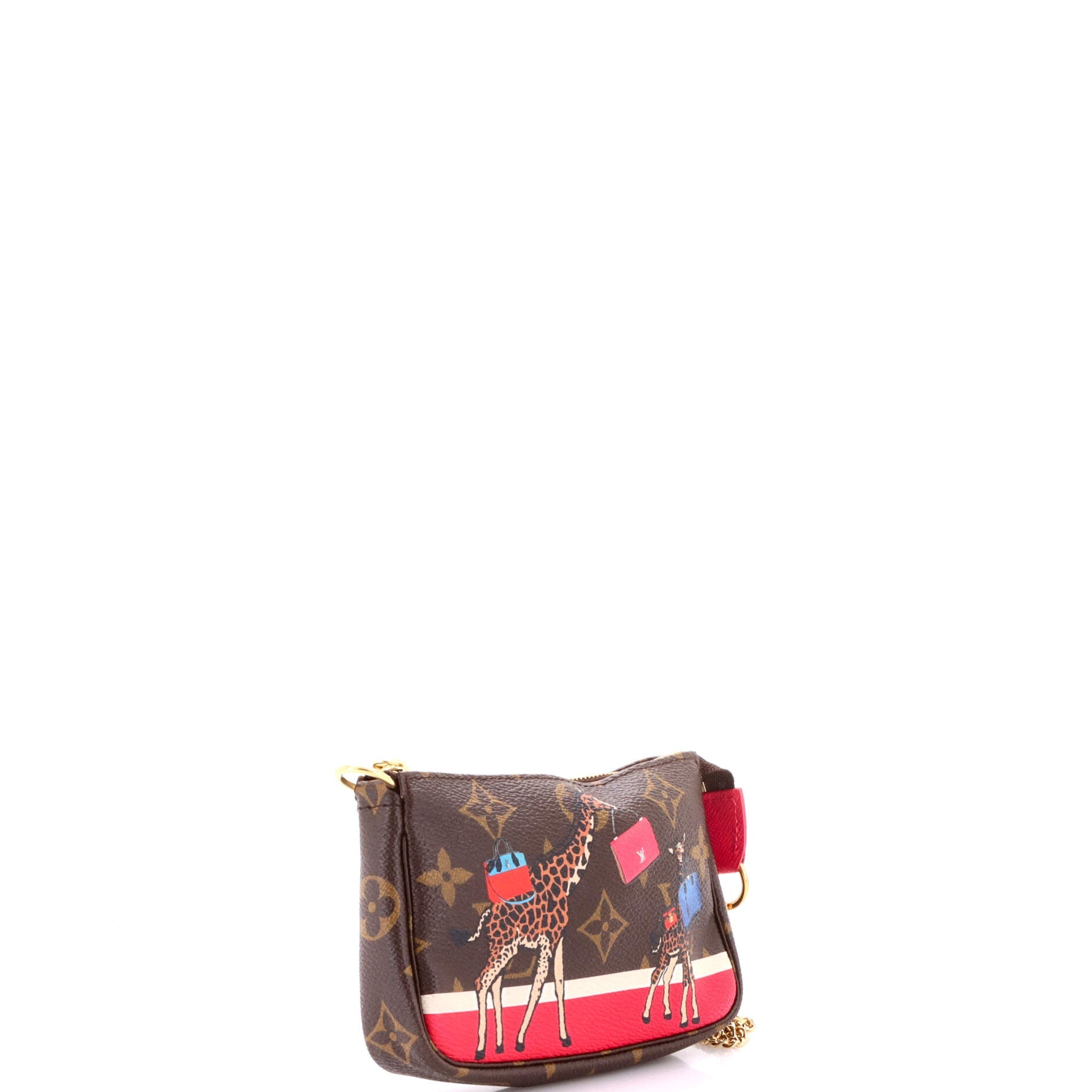 Pochette Accessoires Limited Edition Christmas Animation Monogram Canvas Mini