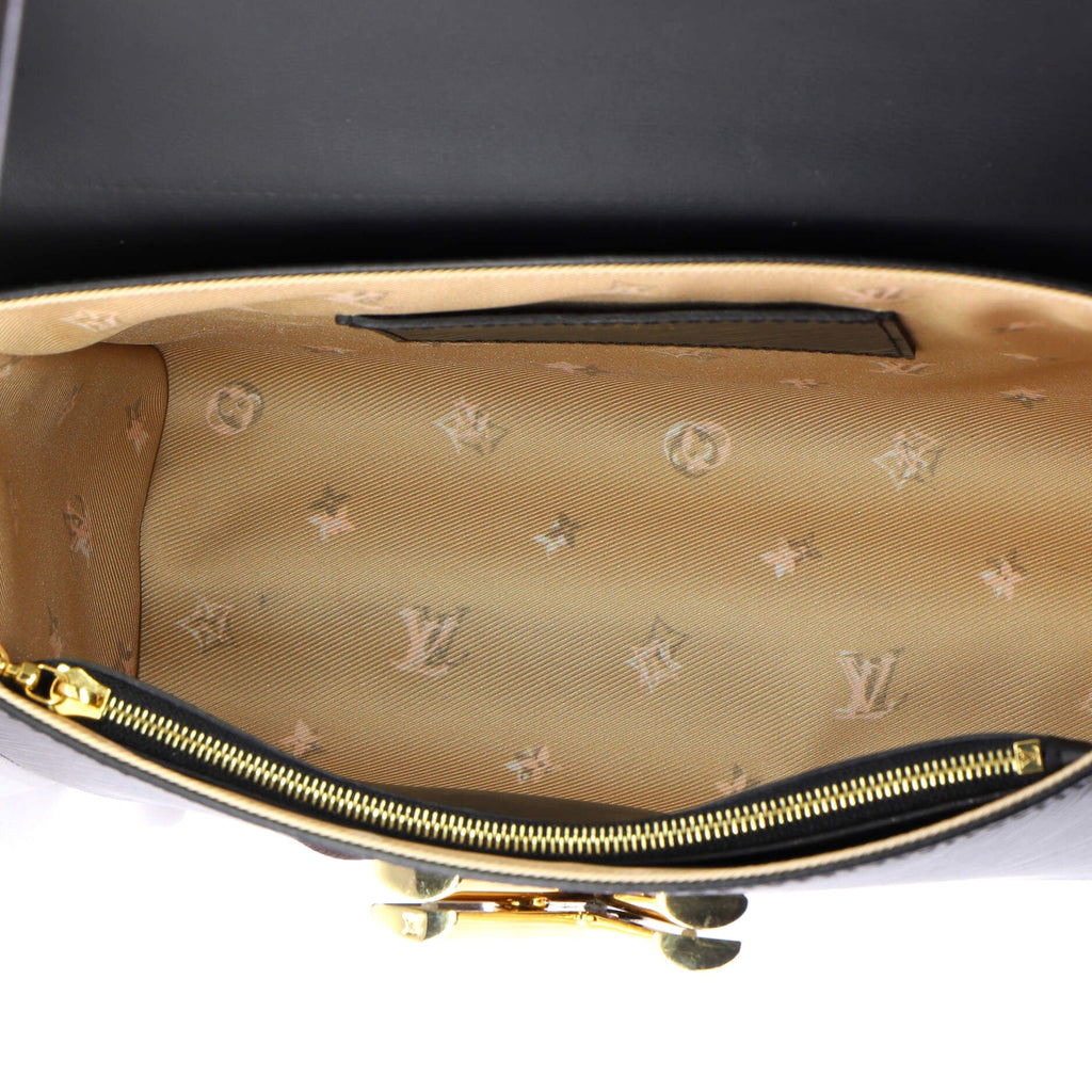 Flower Chain Twist Convertible Handbag Epi Leather MM