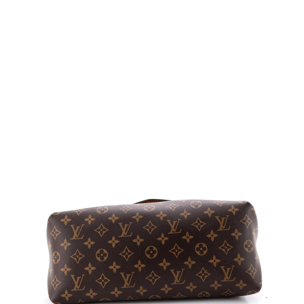 Braided Handle Beaubourg Handbag Monogram Canvas MM