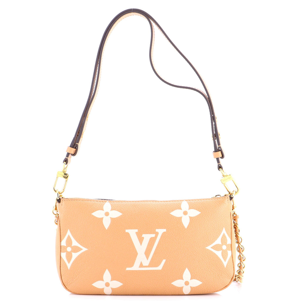 Multi Pochette Accessoires Bicolor Monogram Empreinte Giant