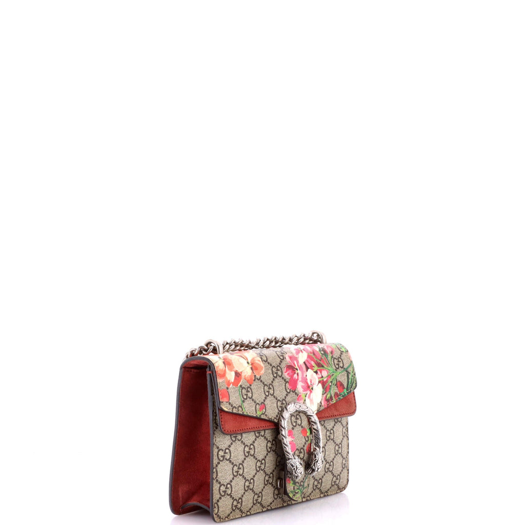 Dionysus Bag Blooms Print GG Coated Canvas Mini